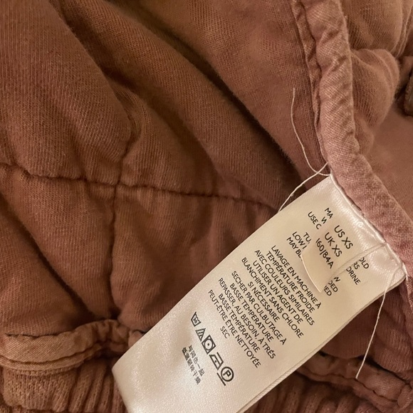 Free People Dolman Quilted Knit Jacket XS - Picture 6 of 9